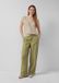 s.Oliver Pantalon W44 X L32 Olive Green Linen Regular Fit
