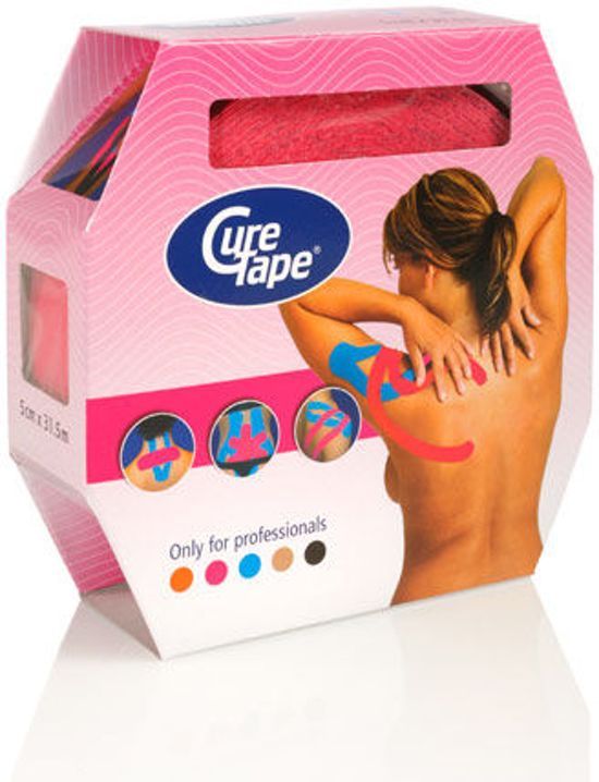 Kinesio CureTape Giant Kinesio Sporttape - 5cm x 31.5m - Rood