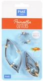 PME - RVS Poinsettia Cutter Set van 6