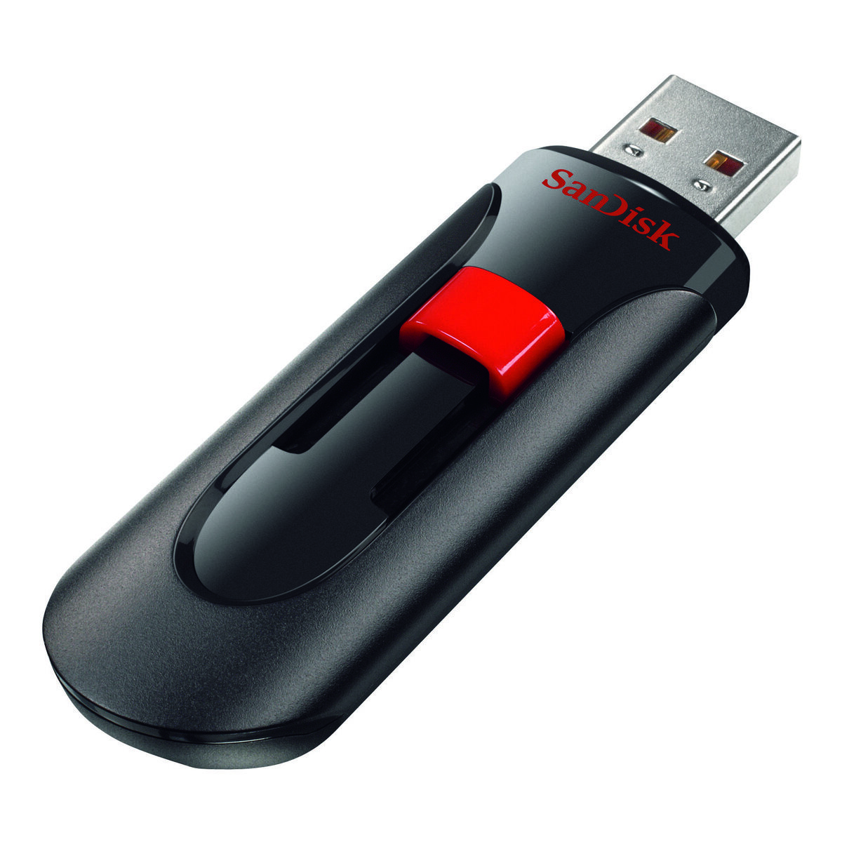 Sandisk Cruzer Glide 64GB - USB-Stick / Zwart