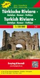 RIVIEREA FB Turkse Rivièra • Antalya • Kemer • Fethiye: Toeristische wegenkaart 1:150 000: AK 6001