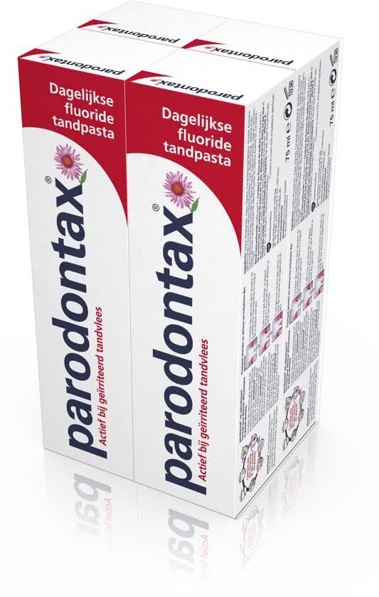 Parodontax Fluoride - 4x 75 ml - Tandpasta