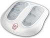 Medisana Shiatsu voetmassageapparaat FM 883, wit, 2 intensiteiten, rood licht en warmte, 6 massagekoppen