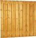 Intergard Schutting tuinscherm 19 planks 180x180cm Groen Geimpregneerd