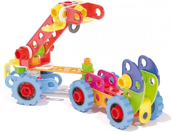 Quercetti Tech Jumbo Gereedschapskist 90delig