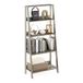 Furinno 5-Tier Ladder Boekenkast Display Plank, Frans Eiken