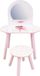 Fun House Kaptafel met Kruk Ballerina Dancer Wit MDF Kinderen