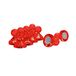 Magneet Expert Grote rode acryl Push Pin Magneet - 21mm dia x 26mm hoog (10 Packs of 10)
