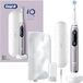 Oral-B iO Serie 9 elektrische tandenborstel, speciale editie, maakt verbinding met de Oral-B mobiele app, met magnetische technologie iO, reisetui met oplaadfunctie, make-uptas, kwarts roze