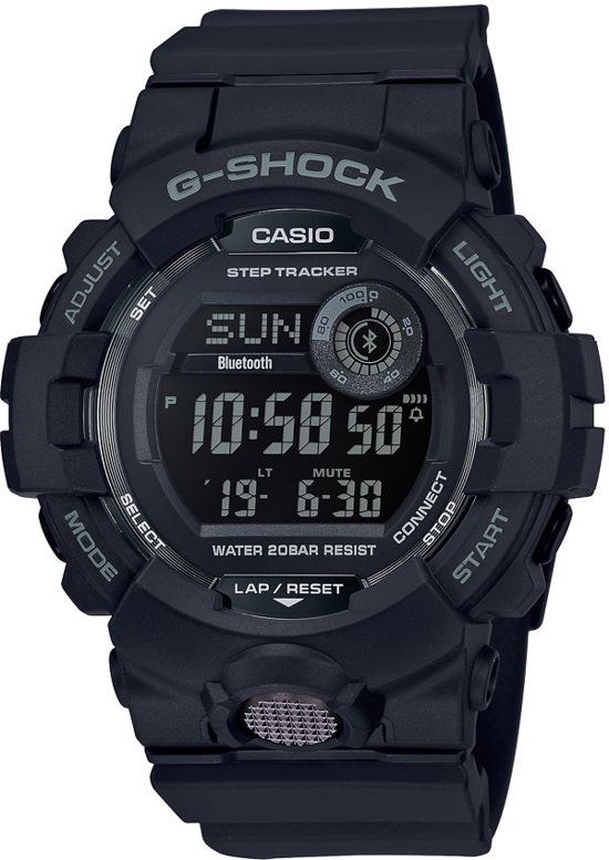 Casio G-Shock GBD-800-1BER - Herenhorloge - Zwart