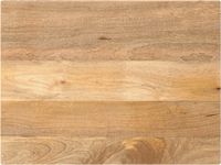 vidaXL Tafelblad rechthoekig 80x50x3,8 cm massief mangohout
