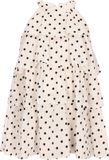 Faina Jurk 'Fashion Look' crème / zwart