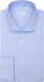 Seidensticker Slim Fit Overhemd Blauw Katoen Strijkvrij 40