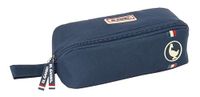 Safta El GANSO ELIPSE ELIPSE pennenetui, vierkant, voor kinderen, ideaal voor kinderen op schoolleeftijd, comfortabel en veelzijdig, kwaliteit en duurzaamheid, 22 x 10 x 10 cm, Donkerblauw, M, Casual