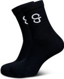 SOLIT socks Hoge sokken - 2 paar - Zwart - Maat 43-46 - Unisex - Katoen