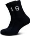 SOLIT socks Hoge sokken - 2 paar - Zwart - Maat 43-46 - Unisex - Katoen