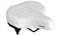 Prox VELO PROX 8080 Fietszadel - Cruiser - Vinyl - Wit