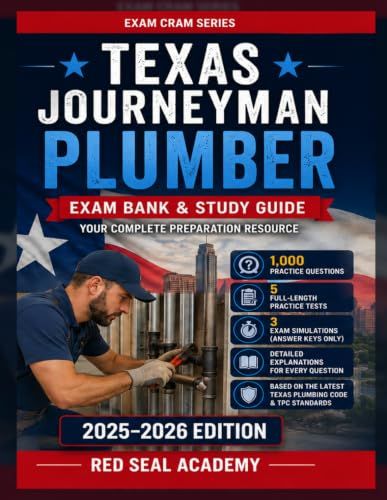 Texas Journeyman Plumber Exam Prep 2026–2027