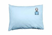 Bona Basics Decoratieve Kussenhoes Lichtblauw 50x35 cm
