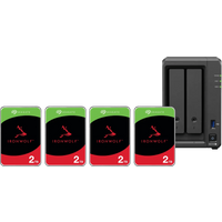 Synology DS425+ + Seagate Ironwolf 2TB 4-Pack