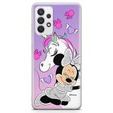ERT GROUP mobiel telefoonhoesje voor Samsung A32 4G LTE origineel en officieel erkend Disney patroon Minnie 036 optimaal aangepast aan de vorm van de mobiele telefoon, hoesje is gemaakt van TPU