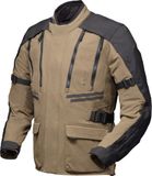 Modeka Lucano veste de moto imperméable en textile, sable/noir, taille M