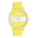 OOZOO Timepieces - Jaune néon/doré OOZOO montre avec bracelet en cuir jaune néon - C11191