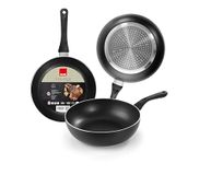 IBILI Diepe koekenpan Inducta, 26 cm, aluminium, antiaanbaklaag, geschikt voor inductie
