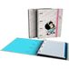Grafoplas Mafalda Bird A4-ringband met navulverpakking en tabbladen, 90 g geruit, 5 x 5 gekleurde rand, transparante envelop, perfect schoolmateriaal
