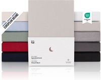 Blumtal Hoeslaken Premium Jersey - 140 x 200 cm - Moonlight Grey
