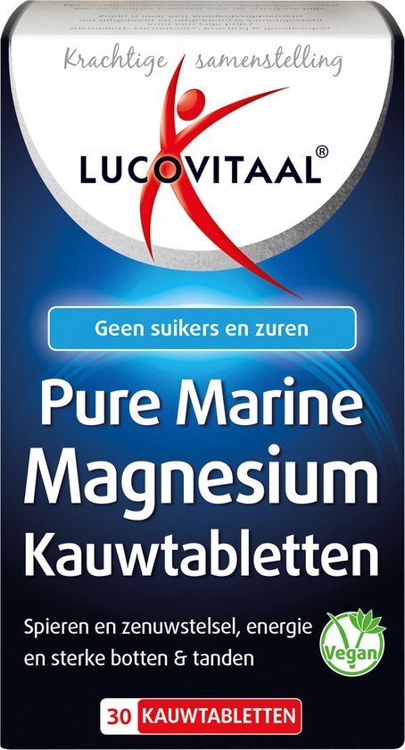 Lucovitaal Pure Marine Magnesium Kauwtabletten