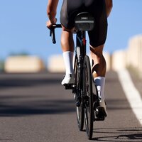 Relaxdays Zadeltas Fiets - Waterdicht - Zwart - 15x12x8 cm - Kleine Fietstas - Zadel