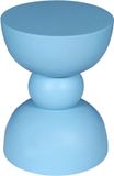 Merkloos Starfurn Bijzettafel Jon Blauw 30x30x40 cm