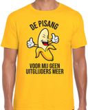 Bellatio Decorations Vrijgezellenfeest T-shirt voor heren - ik ben de Pisang - geel - bruiloft / trouwen L