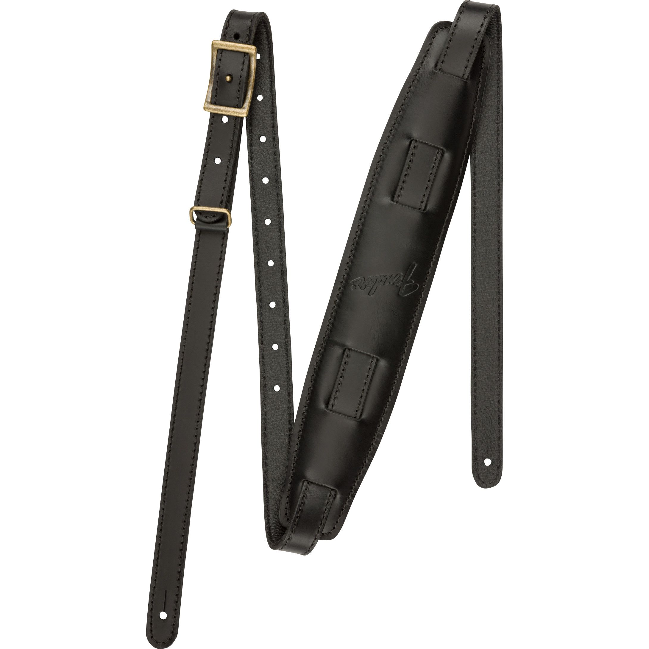 Fender Mustang Saddle Strap Long Black