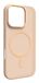 PURO Daylight hoes voor Apple iPhone 16 Pro, 16 cm (6.3"), Beige, Doorschijnend, MagSafe-compatibel