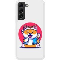 Samsung Galaxy S22 Shiba ninja Verstevigd hoesje met sublimatie bedrukking