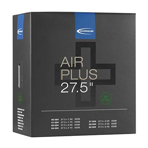 Schwalbe Air Plus slang - zwart - eenheidsmaat