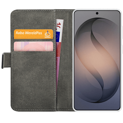 Mobilize PU-Leer Book Case Zwart Samsung Galaxy S26+