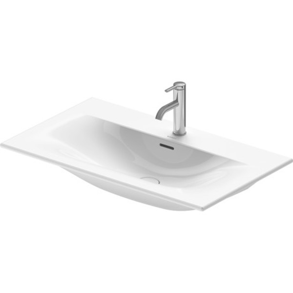 Duravit Viu meubelwastafel 83cm met kraangat wit 2344830000