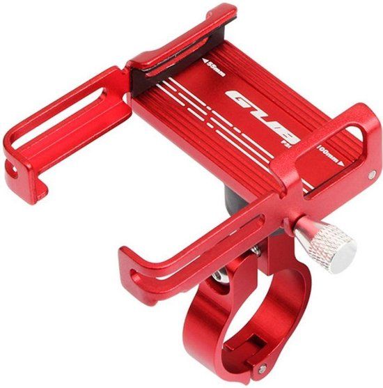 GUB P20 Universele Verstelbare Telefoonhouder voor Fietsen - Rood