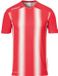 Uhlsport Stripe 2.0 Shirt Korte Mouw Heren - Rood / Wit | Maat: 3XL