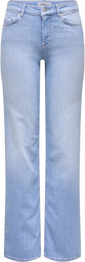 Only Jeans ONLBLUSH 15365460 Maat M X L30 Blauw Straight Fit Katoen