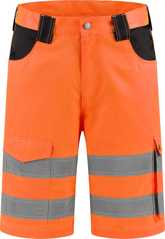 EM Traffic Bermuda RWS - Fluor oranje - maat 52