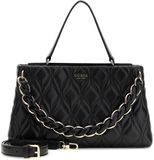 GUESS Maxine 2 Comp. Satchel Black zwart