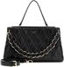 GUESS Maxine 2 Comp. Satchel Black zwart