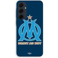 Maniacase Coque Pour Samsung galaxy A35 logo om olympique de marseille bleu