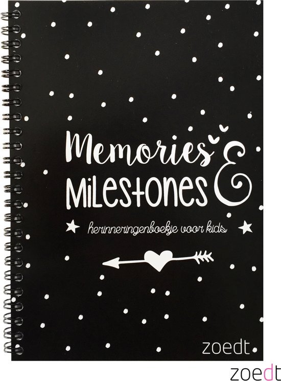 Zoedt Memories & Milestones Herinneringenboekje voor kids