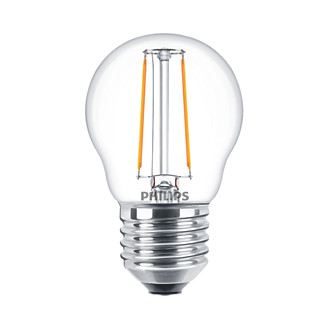 Philips LED Lamp - 250 Lumen - 2700K - E27 - 25W - Kaars - Helder