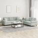 Maison Exclusive - Ensemble De Canapés 2 Pcs Avec Coussins Gris Clair Velours